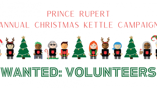 Prince Rupert Annual Christmas Kettle Campaign